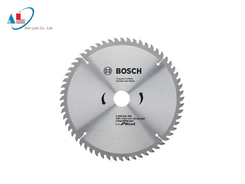 Lưỡi cưa gỗ 250mm Bosch 2608644309 (60 răng)